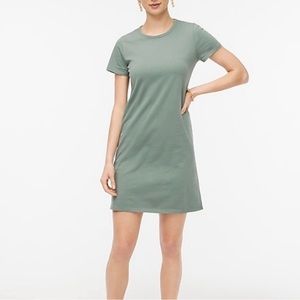 J Crew olive/sage green T shirt dress